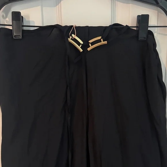 Cult Gaia Black Wide-Leg Pants - Picture 6 of 8